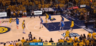 😲下次让你打分卫！特纳持球突破体前回拉变向命中撤步跳投